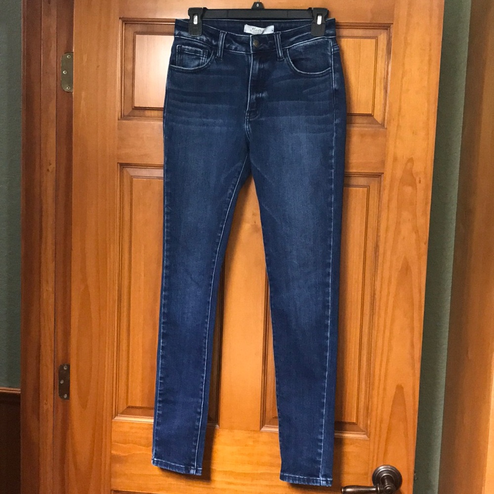 Kancan Signature mid rise skinny stretch jeans 28